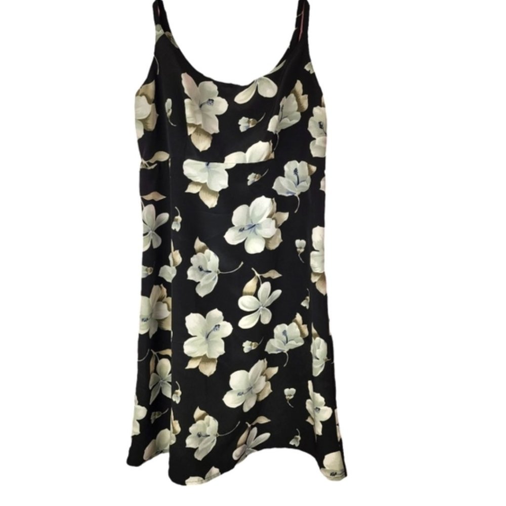 90's smartset floral mini dress size 3/4